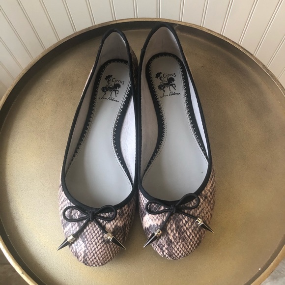 CIRCUS BY SAM EDELMAN ALI FLAT SNAKESIN-7.5.-ECU - Picture 2 of 6